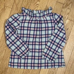 Mini Boden Flannel Blouse: size 4-5